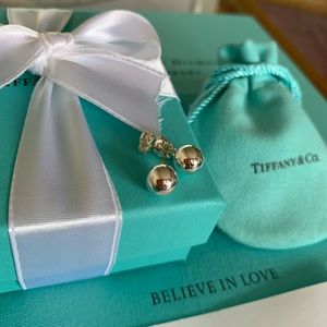 Tiffany & Co. Hardwear Sterling Silver 8mm HardWear Ball Stud Earrings New!